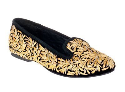 Slipper bordado de Cuplé
